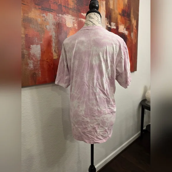 Hello Kitty x Care Bears Women's Heart Balloon & Stars Shimmer Design Tie-Dye XL - Picture 5 of 8